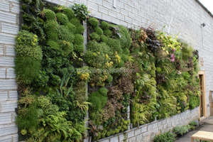 China fabrica al por mayor el césped <span class=keywords><strong>artificial</strong></span> de césped paredes de plástico <span class=keywords><strong>artificial</strong></span> de pared de pared <span class=keywords><strong>vertical</strong></span> cubriendo - Product Image 1