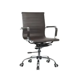 Роскошные долговечные Офисные стулья для встреч, кабинета, недорогие стулья, современное кресло из искусственной кожи с откидывающейся спинкой, Промышленные Стулья