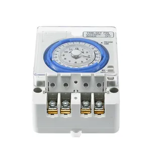 TB388 Din Sakelar Timer Putar Mekanis Rel