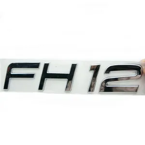 New Arrival ABS Plastic 3d Chrome Letters and Numbers Auto Car Sticker Badge Emblems