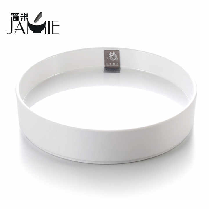 Certified High Quality 100% Melamine Round Serving Tray Large