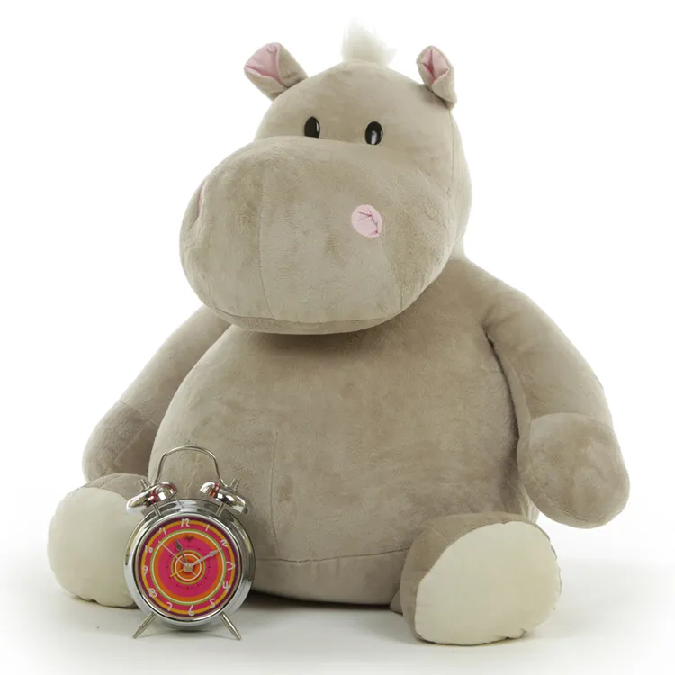 Factory price soft hippo plush toy stuffed animals