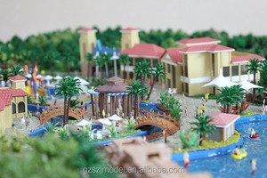 Xây Dựng Mô Hình Kiến Trúc Thu Nhỏ, Công Viên Nước Quy Mô Xây Dựng Mô Hình - Product Image 4