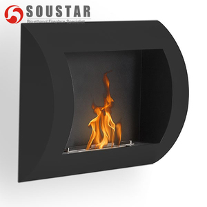 Indoor Used Living Room Decorative <strong>Bio</strong> <strong>Ethanol</strong> <strong>Wall</strong> <strong>Mounted</strong> <strong>Fireplace</strong> - Product Image 2