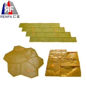 PU Linh Hoạt Nhiều Loại Đóng Dấu Bê Tông Khuôn Mẫu Dấu Ấn Làm Sàn Stamp Mats Lát Khuôn Mẫu Cho Renfa - Product Image 2
