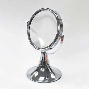 Chrome standing dressing <b>makeup</b> vanity table mirror - Product Image 3