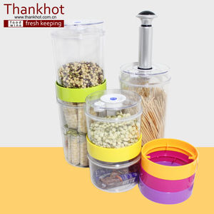 Vide Pot De Rangement En Plastique Conservateur Alimentaire conteneur - Product Image 6