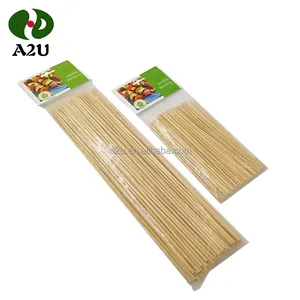 China Supplier Wholesale BBQ Bambo Sticks Bamboo Skewer