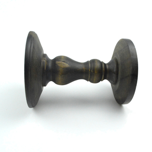 Supporto per candeliere <span class=keywords><strong>in</strong></span> <span class=keywords><strong>legno</strong></span> nero alto portacandele per arte decorativa - Product Image 4
