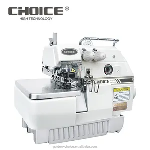 GC757F/TA Choice — Machine à coudre 2 aiguilles, 5 fils, excellente qualité, pour surjet, avec poches