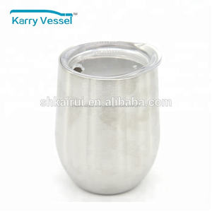 Double Paroi En Acier Inoxydable Isolation Sous Vide Incassable <span class=keywords><strong>Sans</strong></span> <span class=keywords><strong>Pied</strong></span> Potable Gobelets de <span class=keywords><strong>Vin</strong></span> avec Couvercle - Product Image 4