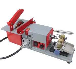 1000 W Pearl Drilling Machine、Stone/Amber/Wood Beads Engraving、Polishing、Burnishing、Holing、Cutting Multi-Function Machine