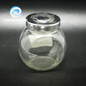 370 ml de almacenamiento frasco de vidrio, cristal tarro de la especia con tapas de metal de venta al por mayor - Product Image 1
