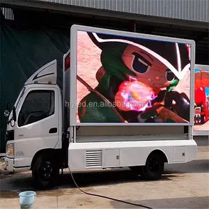 P10 Custom Car Advertising Screen Led Advertising Screen Advertising Car Led Display