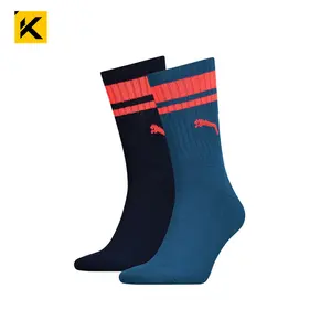 KT1-A057 bleu marine sport athlétique chaussettes