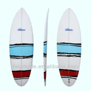 2014 New Products Painting Design Resin PU Surfboard foil board