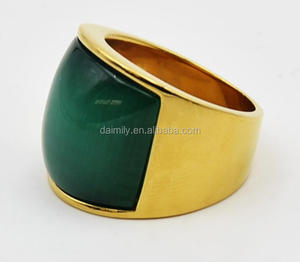 Fabriek Groothandel Rvs Sieraden Grote Edelsteen <span class=keywords><strong>Cat</strong></span> Eye <span class=keywords><strong>Ring</strong></span> Voor Mannen En Vrouwen Gsr 0 79 - Product Image 3