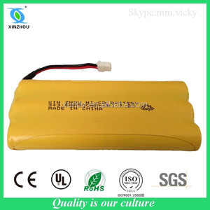 XINZHOU nicd aa 500mah 7.2v 충전식 배터리 팩 - Product Image 3