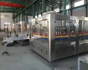 3 in 1 automatic mineral water bottling plant/ pure water production line for juice/beverage/mineral water