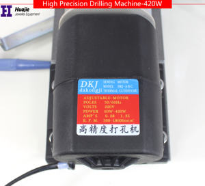 آلة ثقب أحجار اللؤلؤ بقوة 420 واط بجهد 220/110 فولت، أدوات ومعدات مجوهرات، ماكينة تخريم اللؤلؤ - Product Image 3