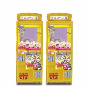 Máquina de <span class=keywords><strong>la</strong></span> grúa del colector del juguete Diversión de arcade Máquina de juego al por mayor de monedas para <span class=keywords><strong>Game</strong></span> Center - Product Image 1