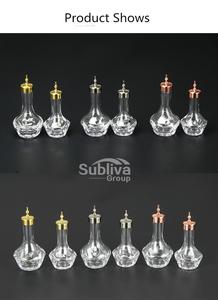 Classic Bitter Bottle Beveled Bitter Bottle 50ml Bitter Bottle Glass Liquor <strong>Pourer</strong> - Product Image 3