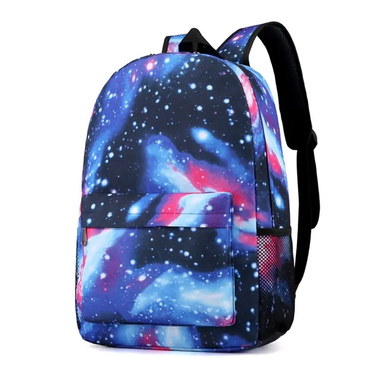 Популярный дизайн, индивидуальный фирменный школьный рюкзак Galaxy Nice для учеников, классный Полный Рюкзак с принтом для мальчиков и девочек, дорожный школьный рюкзак на молнии