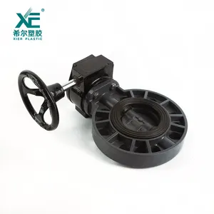 Plastic Water Valve Manufacturer Top Quality Free Sample High Standard Plastic Water Butterfly Valve