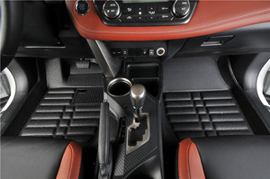 Tapis de sol complets en cuir 5D robustes et écologiques pour pick-up (F-150/<span class=keywords><strong>RAM</strong></span>) – Doublures toutes saisons à couverture intégrale – Chine - Product Image 4