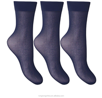 Chaussettes en nylon Hosiery Factory Chaussettes de cheville transparentes pour femmes