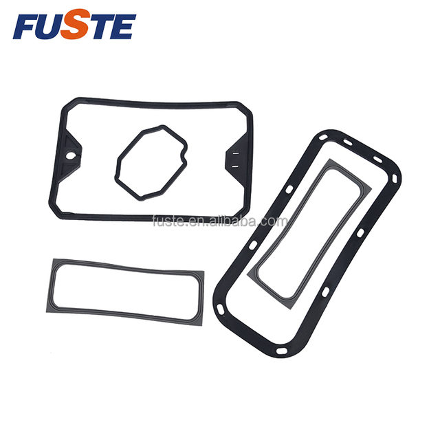 Professional Rubber Gasket Supplier ISO9001 Certified Custom Rectangular Silicone EPDM Valve Cover Gaskets for Auto & Motorcycle