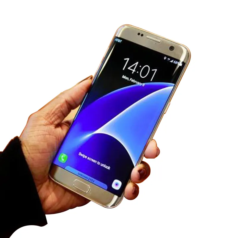 Ponsel Pintar S3 S4 S5 S6 S7 Edge 4G, Ponsel Cerdas Android SIM Ganda Tidak Terkunci Grosir