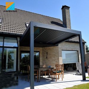 Protección exterior estructura moderna pérgola construcción - Product Image 2