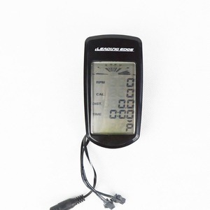Contachilometri Digitale ZT per Cyclette, Display LCD per Ellittica, Misuratore di Velocità, Calorie, Frequenza Cardiaca e Distanza - Product Image 1