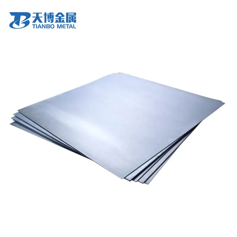 China rein 99,95% ASTM B386 Fabrik Günstige Hot Custom Pure Thin Mo2 Molybdän Square Sheet Hersteller von Baoji Tianbo Metall