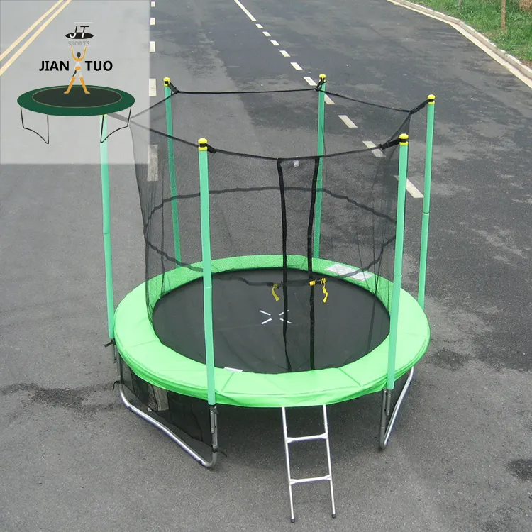 JianTuo Sports Cheap Large Exercise Outdoor 8FT 10FT Trampoline