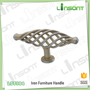 Linsont Alta Qualidade <span class=keywords><strong>Birdcage</strong></span> Puxar Alças Móveis Hardware para Guarda-Roupa Gaveta Dresser <span class=keywords><strong>Cabinet</strong></span> Use - Product Image 2