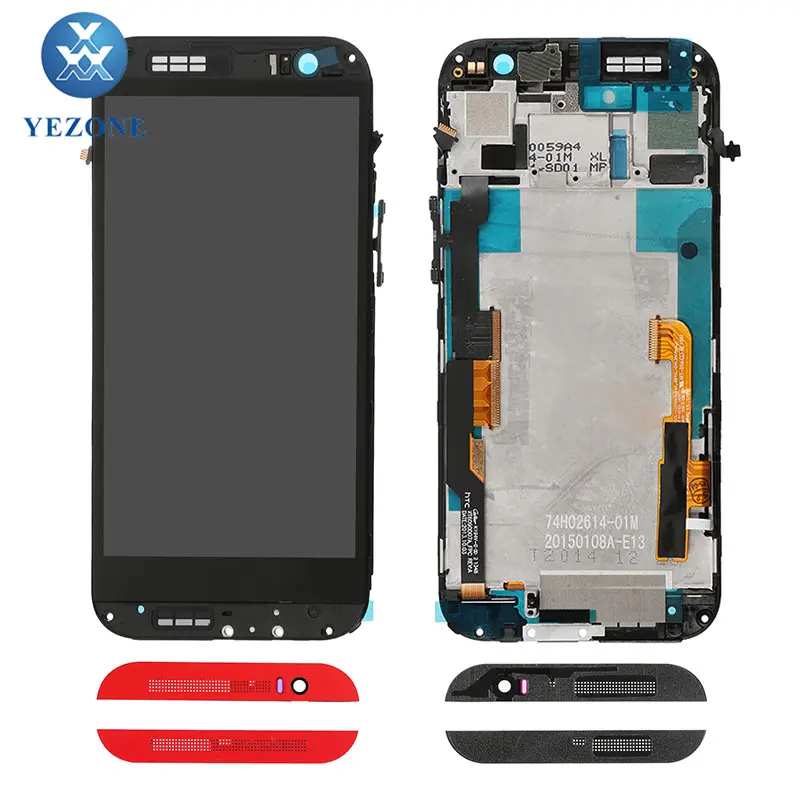 Original 5.0 inches LCD Assembly Touch Screen Panel For HTC One M8 With Digitizer