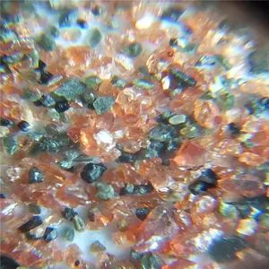 Yüksek yoğunluklu % lal taşı kumu kumlama garnet aşındırıcı 20 40 mesh