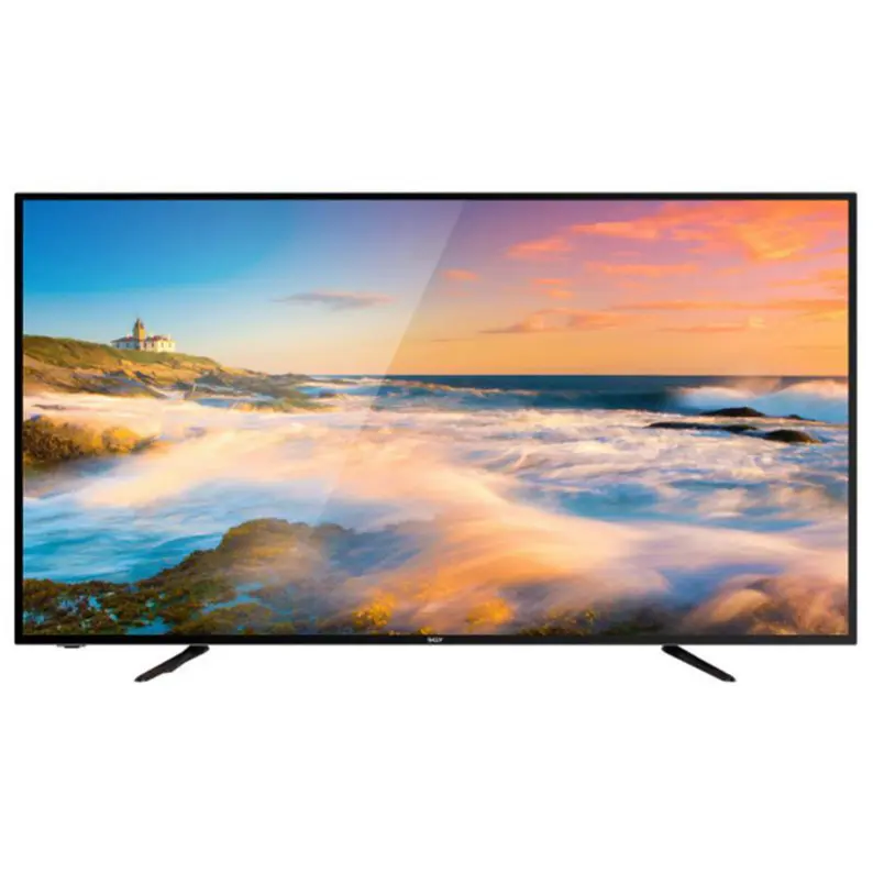 OEM factory 60 inch led tv 4K with smart wifi support digital signal system and multi languages plasma television led tv