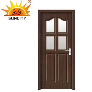 Porte intérieure en PVC de style américain, fenêtres en bois massif, fenêtres en PVC de haute qualité, accessoires pour portes et fenêtres en PVC professionnels - Product Image 6