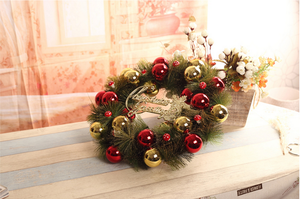 Nuovo Design Decorazione Natalizia per <span class=keywords><strong>Porta</strong></span> Ghirlanda di Palline di <span class=keywords><strong>Natale</strong></span> - Product Image 4
