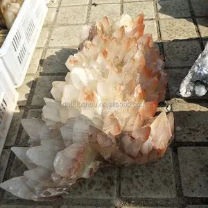 Conjunto de cristal mineral quartz pedra natural raw grande