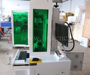 Raycus 30 <span class=keywords><strong>W</strong></span> láser de fibra máquina de marcado con 800mm eje <span class=keywords><strong>Z</strong></span>, medio cerrado marcador láser - Product Image 4
