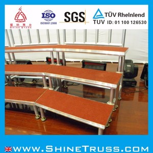 En gros personnalisé portable concert riser pliage chorale sièges stade - Product Image 6
