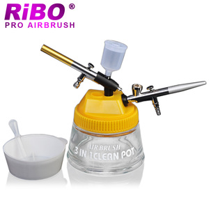 Regular grande portátil y práctico aerógrafo limpieza olla de RIBO,China - Product Image 2