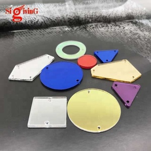 Mezcla de tamaños, costura transparente, piedras acrílicas, cristales, reverso plano, espejo, diamantes de imitación para coser para <span class=keywords><strong>vestido</strong></span>, costura o <span class=keywords><strong>vestido</strong></span> de baile - Product Image 4