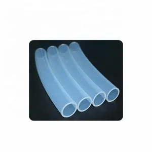Customized High quality food grade silicone rubber tube extruded transparent silicone hose Rubber hollow tube