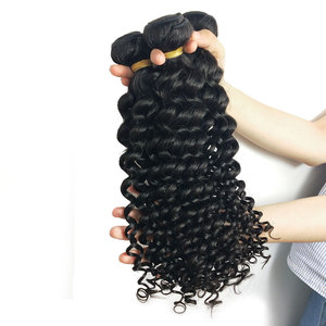 Grado 12a brasiliana dei capelli dal brasile, doppio disegnata ricci crochet del virgin di remy dei capelli brasiliani, estensione dei capelli - Product Image 2