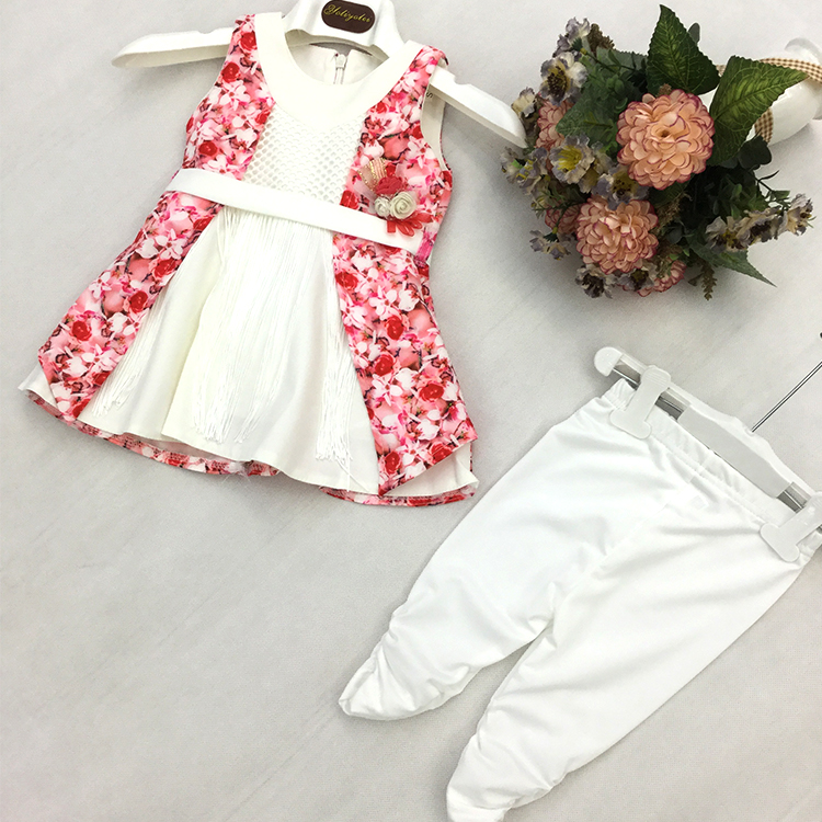 Дешевые оптовые летние платья без рукавов в африканском стиле для детей